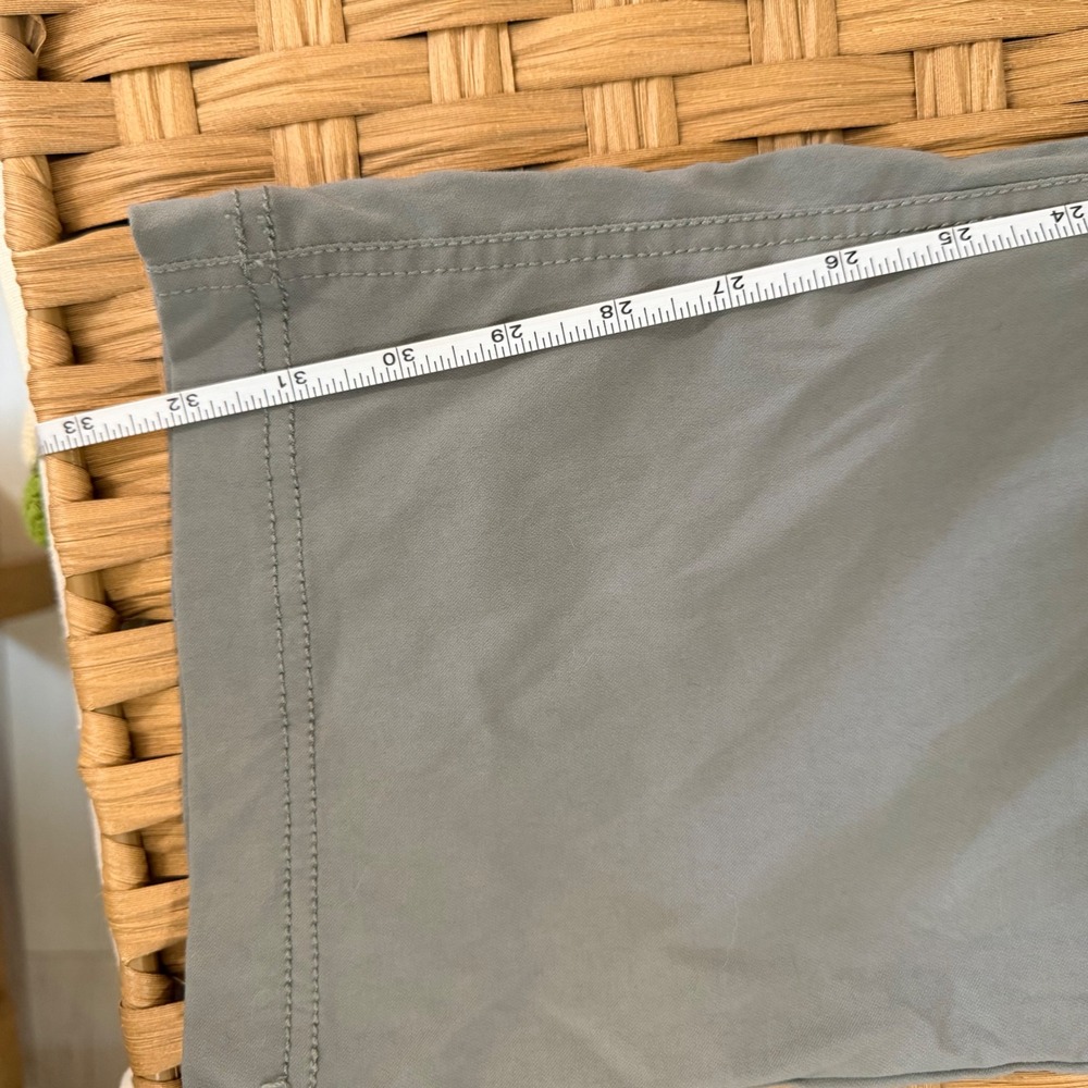 Prana Brion Slim Fit Grey Breathe Performance Hiking Pants Mens 34x32 - Picture 8 of 9